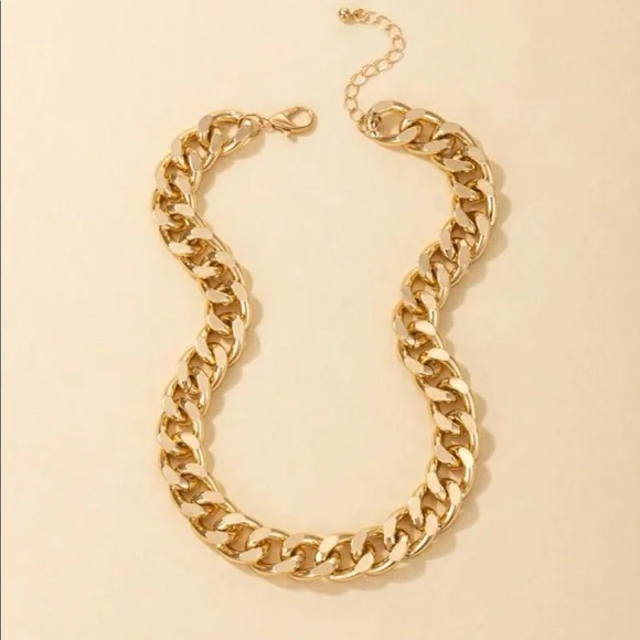 3/$30 Gold Chain Necklace - Picture 2 of 2